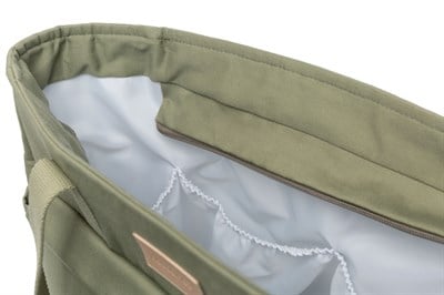 Nobodinoz Baby On the Go Su Geçirmez Anne Çantası, Olive Green Anne Çantası