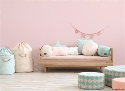 Nobodinoz Bamboo Oyuncak Sepeti Gold Stella/Natural Boy Koton Sepetler