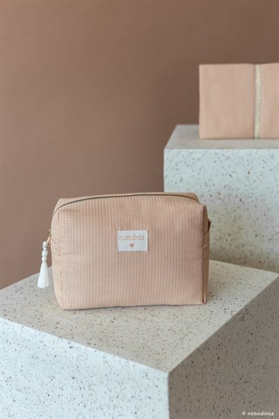 Nobodinoz Diva Su Geçirmez Mini Bag Nude Anne Çantası