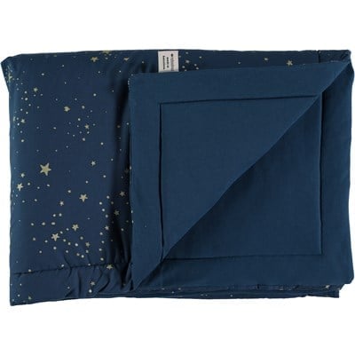 Nobodinoz Laponia Battaniye Mini, Gold Stella/ Night Blue Battaniyeler