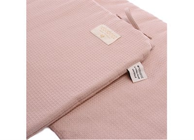 Nobodinoz Nest Yatak Koruyucu - Misty Pink Nevresimler