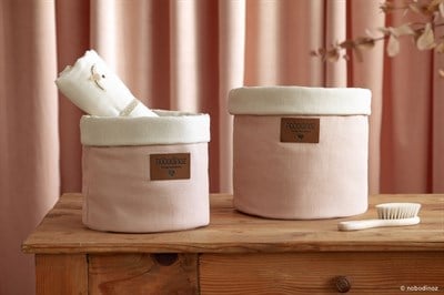 Nobodinoz Orta Boy Tango Sepet, Bloom Pink Koton Sepetler