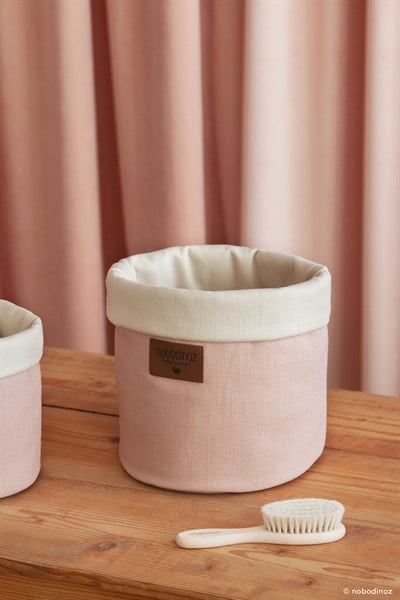 Nobodinoz Orta Boy Tango Sepet, Bloom Pink Koton Sepetler