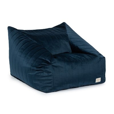 Nobodinoz Puf, Chelsea Velvet, Night Blue Puflar Ve Minderler