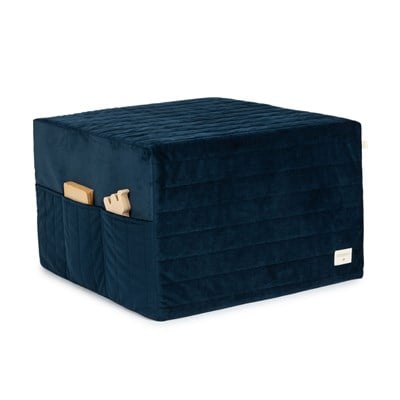 Nobodinoz Puf, Sleepover Kadife, Night Blue Puflar Ve Minderler