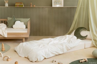 Nobodinoz Puf, Sleepover Kadife, Olive Green Puflar Ve Minderler