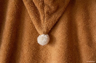 Nobodinoz So Cute Panço 3-5 Yaş, Karamel Havlu & Bornozlar