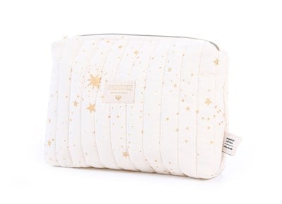 Nobodinoz Travel Mini Bag Gold Stealla/Natural Anne Çantası
