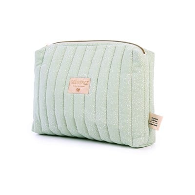 Nobodinoz Travel Mini Bag White Bubble / Aqua Anne Çantası