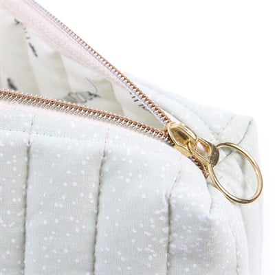 Nobodinoz Travel Mini Bag White Bubble / Aqua Anne Çantası