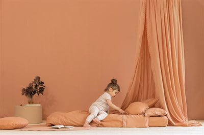 Nobodinoz Vera Çocuk Yatak Nevresim Set, Sienna Brown Tekstil