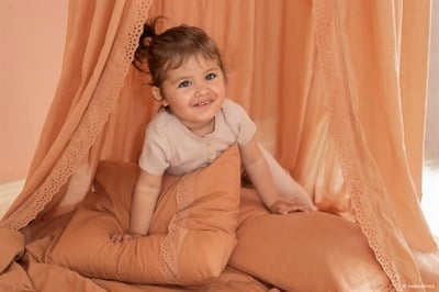 Nobodinoz Vera Çocuk Yatak Nevresim Set, Sienna Brown Tekstil