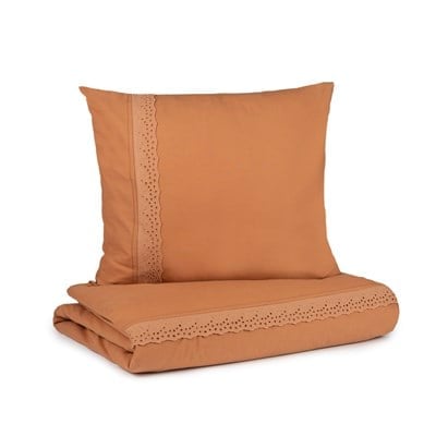 Nobodinoz Vera Çocuk Yatak Nevresim Set, Sienna Brown Tekstil