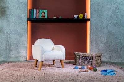 Norde Junior Cozy Koltuk Beyaz Sandalyeler