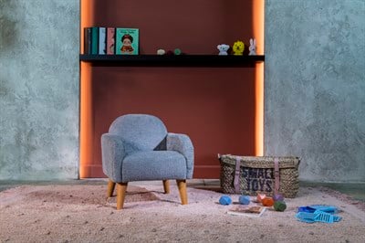 Norde Junior Cozy Koltuk Gri Sandalyeler