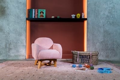 Norde Junior Cozy Koltuk Pembe 360 Derece Sandalyeler