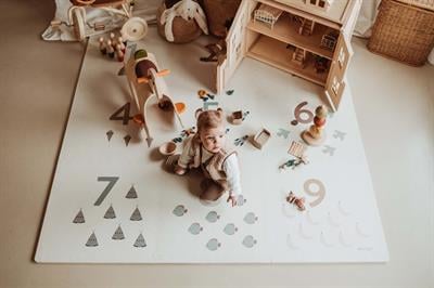 Numbers/Dots puzzle mat Oyuncak Çantası Play And Go