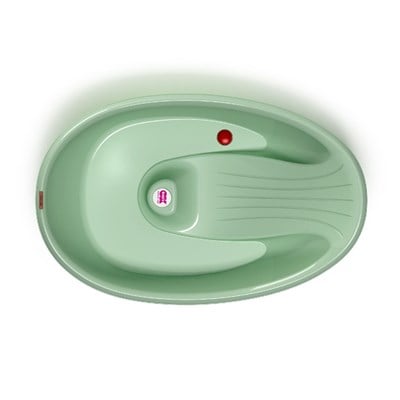 OkBaby Bella Çift Yönlü Banyo Küveti & Küvet Taşıyıcı 0-12 ay / Yeşil