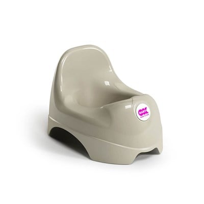 OkBaby Ergo Klozet Adaptörü & Relax Eğitici Oturak / Gri