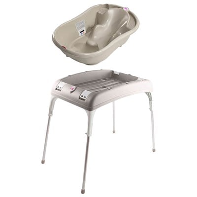 OkBaby Onda Banyo Küveti & Banyo Küvet Taşıyıcı / Gri