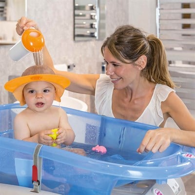 OkBaby Onda Banyo Küveti & Hippo Banyo Siperliği / Turuncu