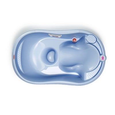 OkBaby Onda Banyo Küveti & Küvet Taşıyıcı / Mavi