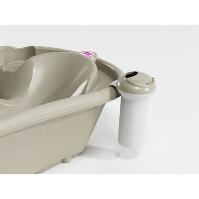 OkBaby Onda Evol Banyo Küveti & Splash Bebek Duşu & Doğal Banyo Süngeri No.10 / Gri