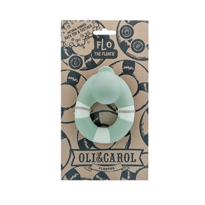 Oli & Carol Diş Kaşıyıcı ve Banyo Oyuncağı - Flo The Floaties Mint Oyuncak