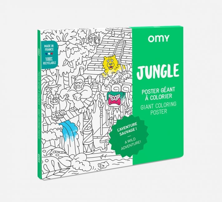 OMY Coloring Poster - Jungle