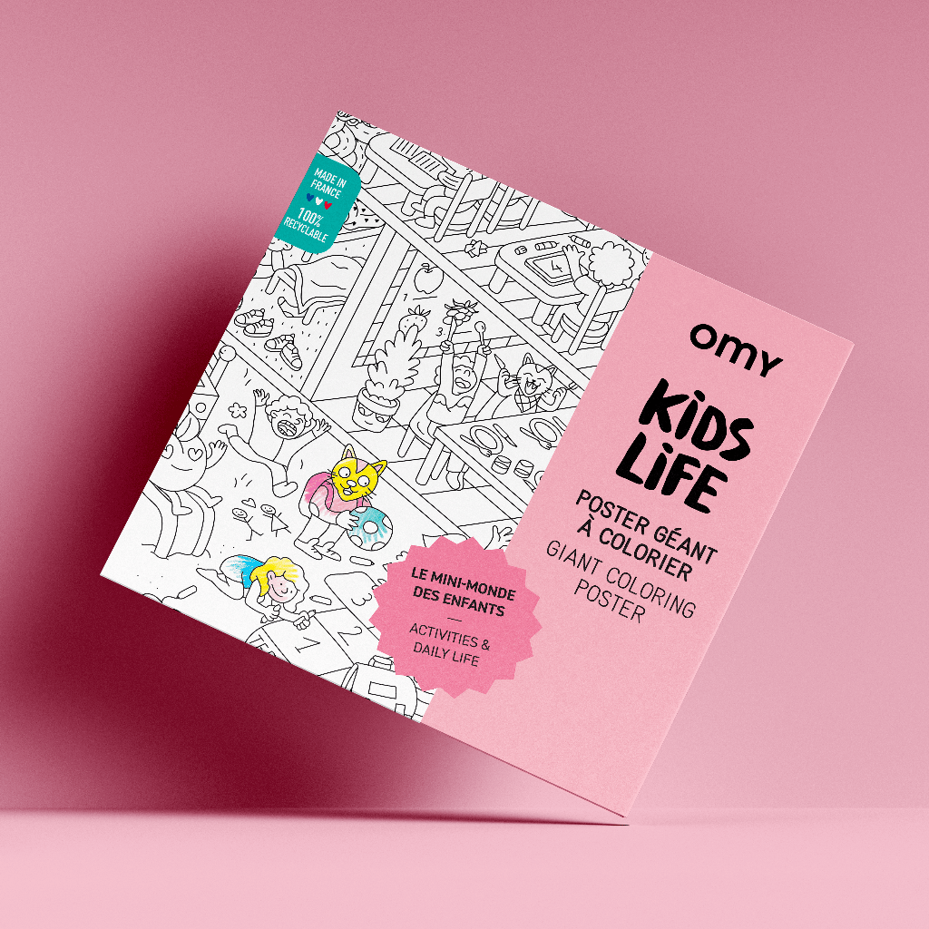 OMY Coloring Poster - Kids Life