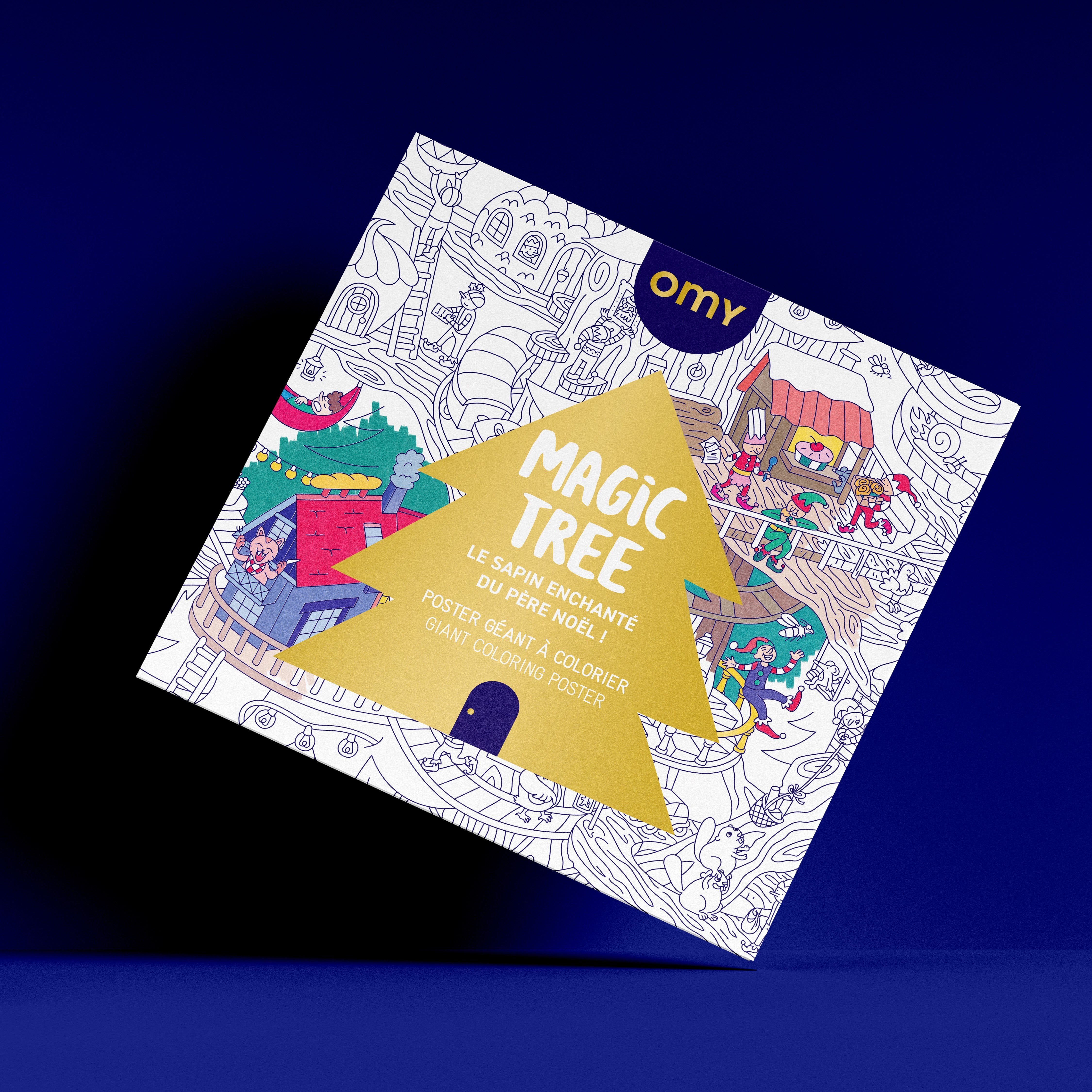 OMY Coloring Poster - Magic Tree