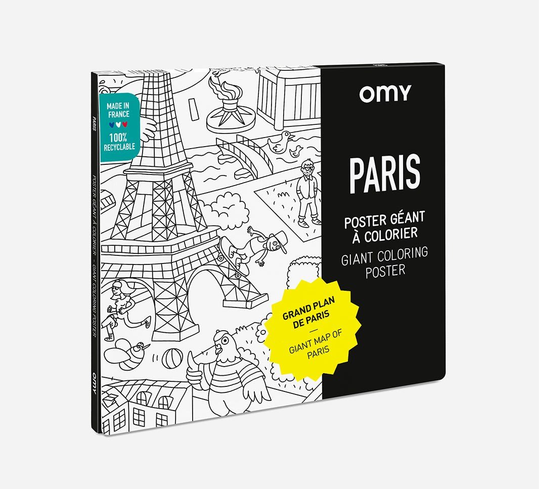 OMY Coloring Poster - Paris