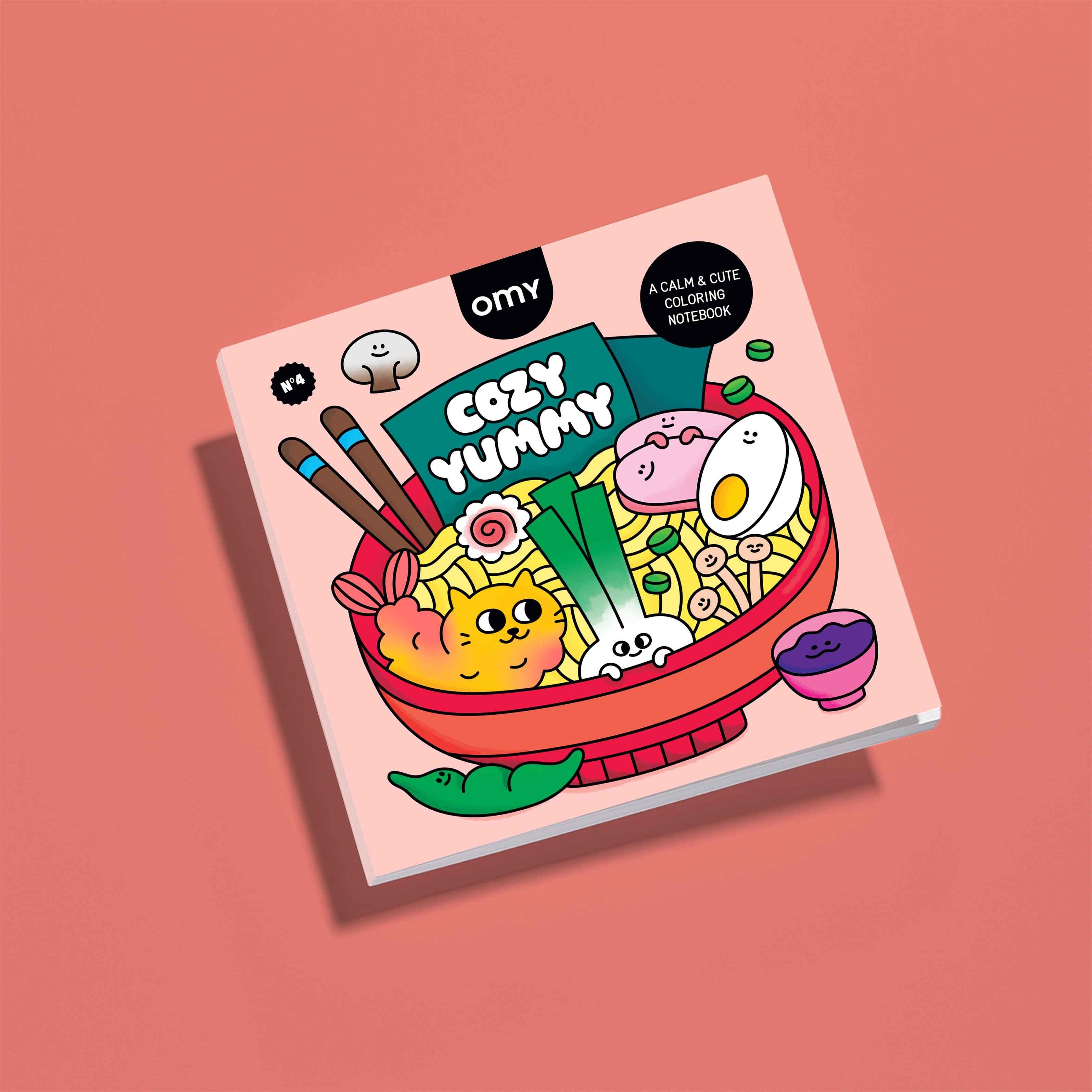 OMY Cozy Art Boyama Kitabı - Yummy