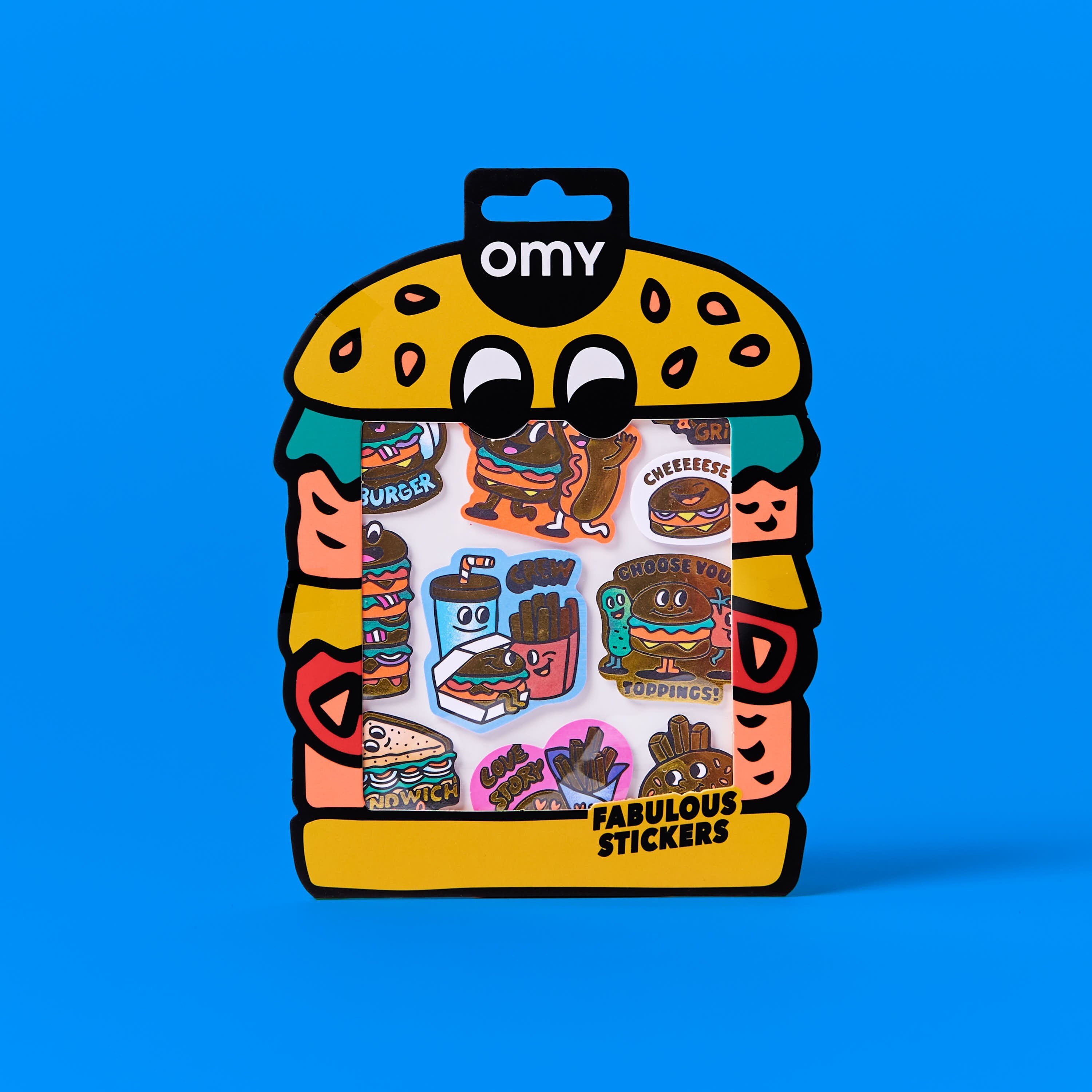 OMY Fabulous Vinil Çıkartmalar - Burger