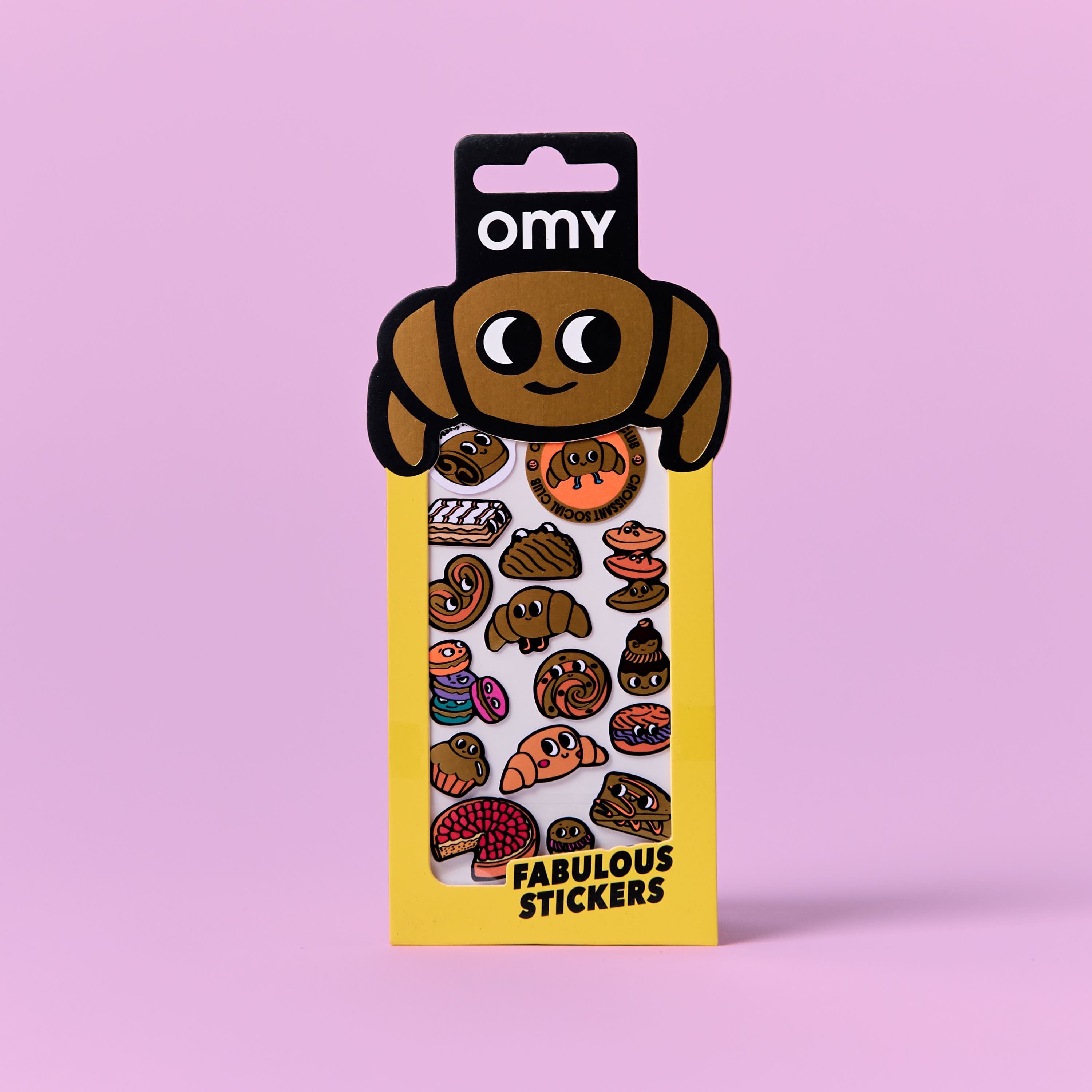 OMY Fabulous Vinil Çıkartmalar - Croissant
