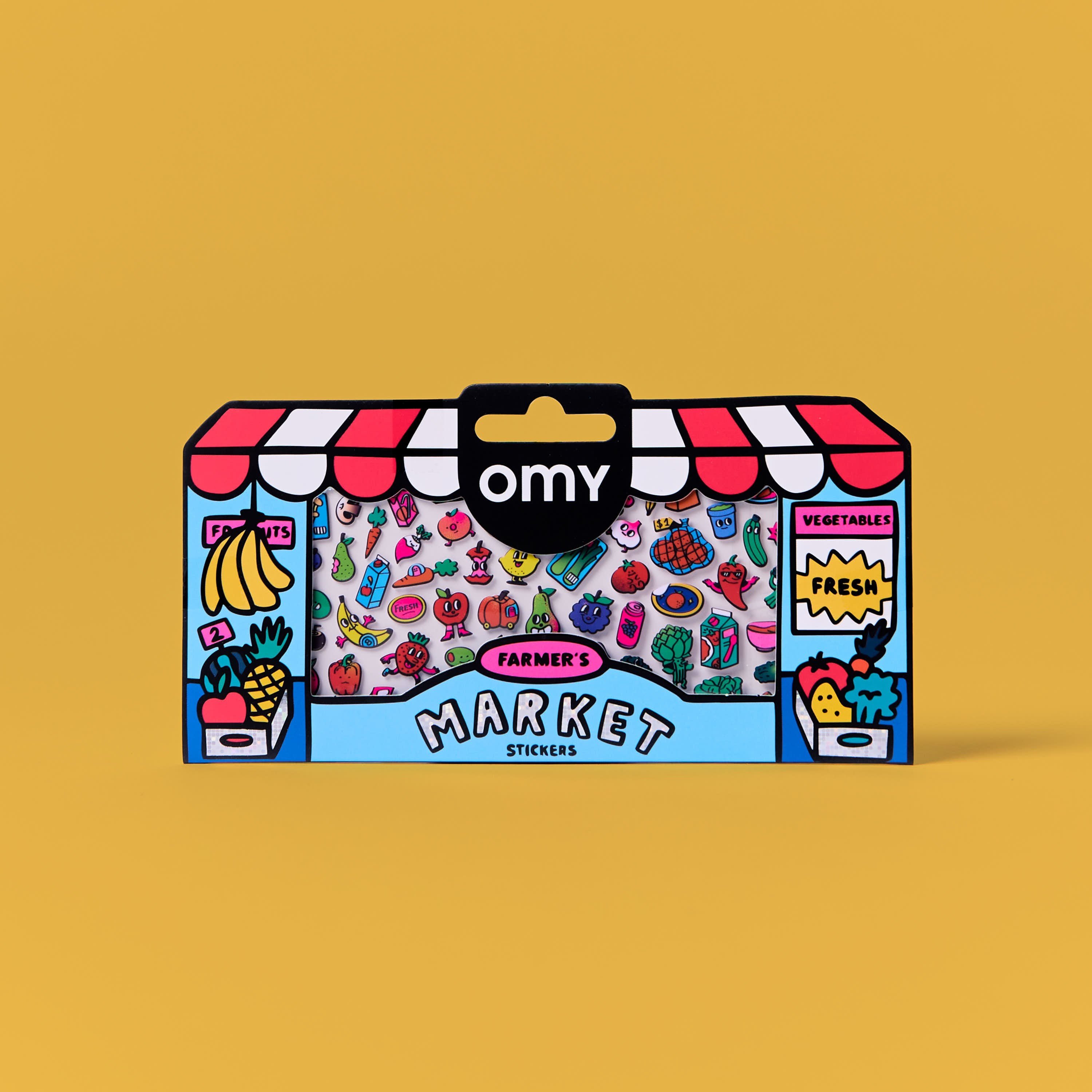 OMY Fabulous Vinil Çıkartmalar - Farmer's Market