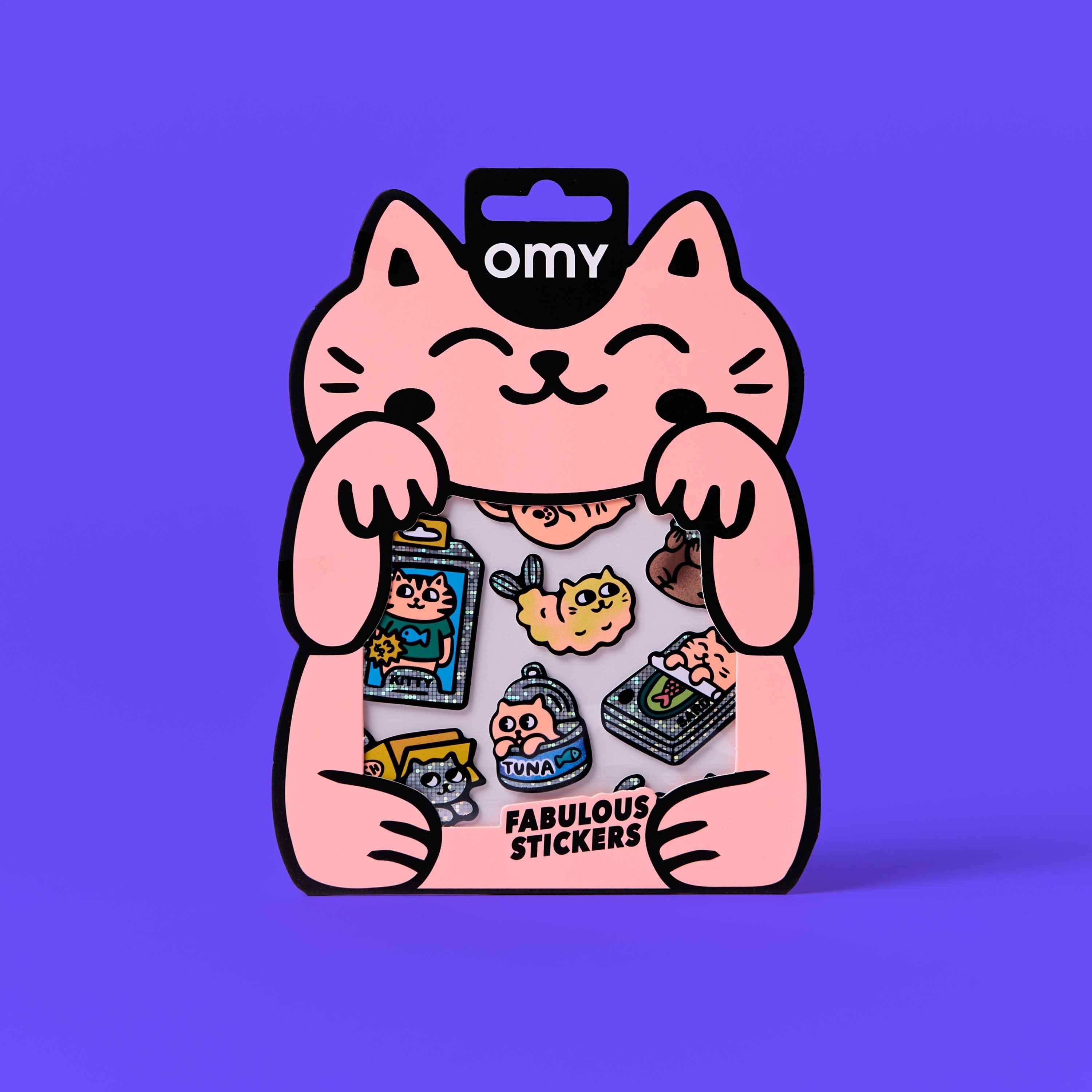 OMY Fabulous Vinil Çıkartmalar - Kitty