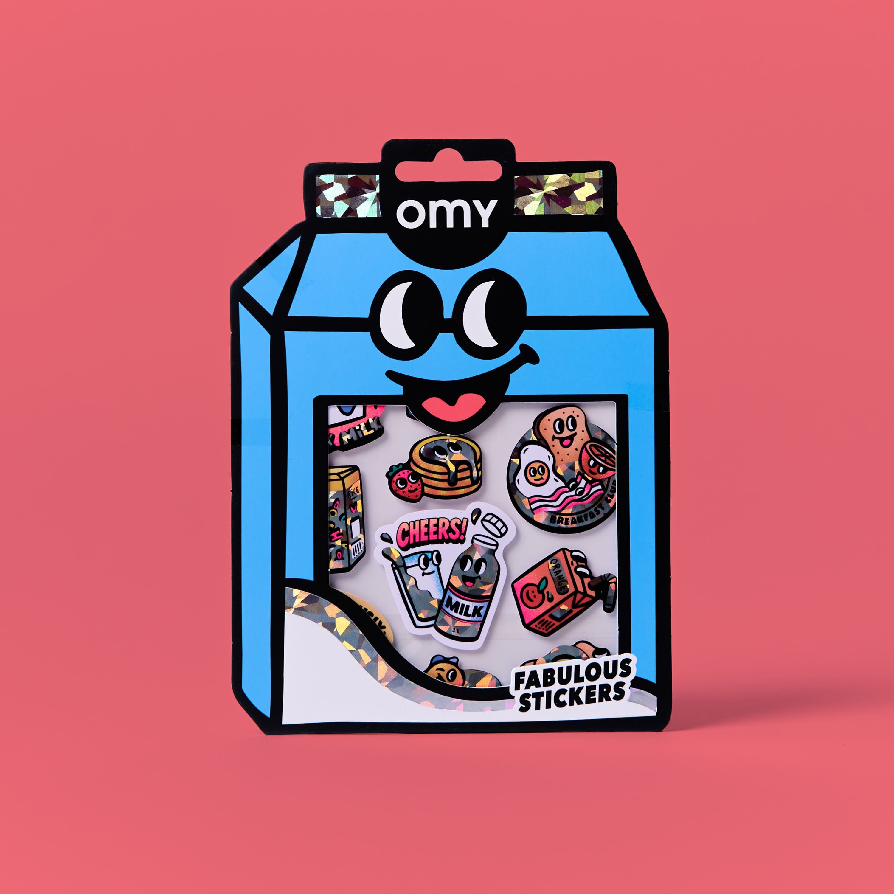 OMY Fabulous Vinil Çıkartmalar - Milk