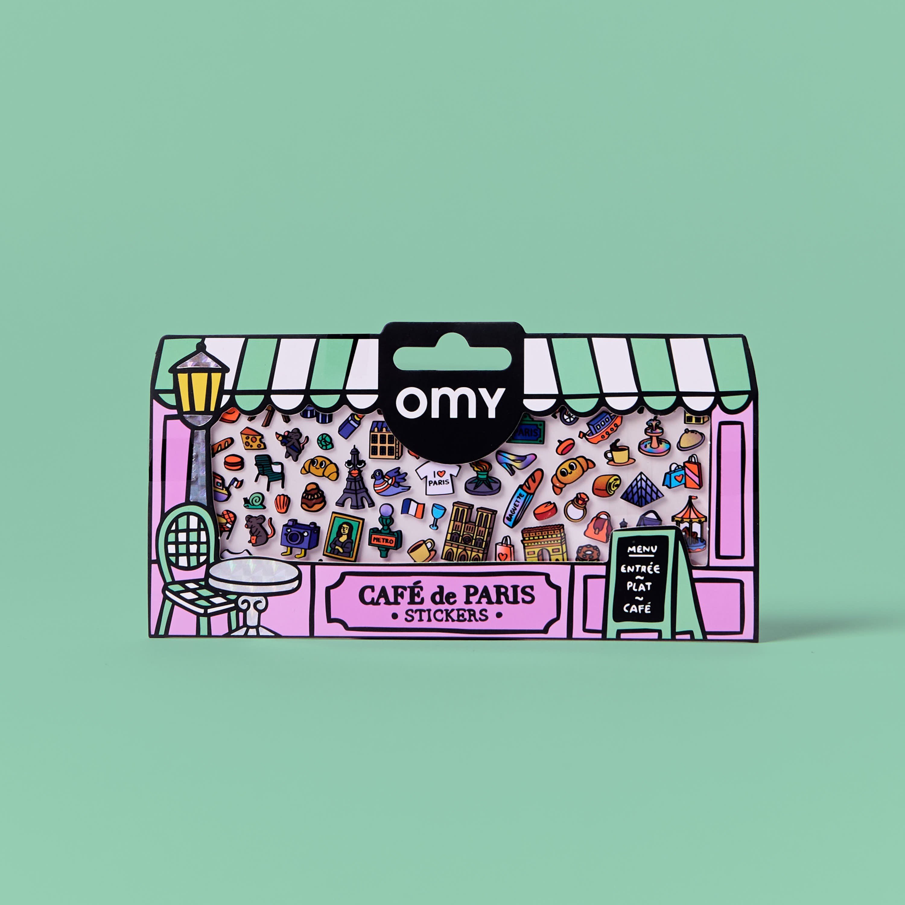 OMY Fabulous Vinil Çıkartmalar - Paris