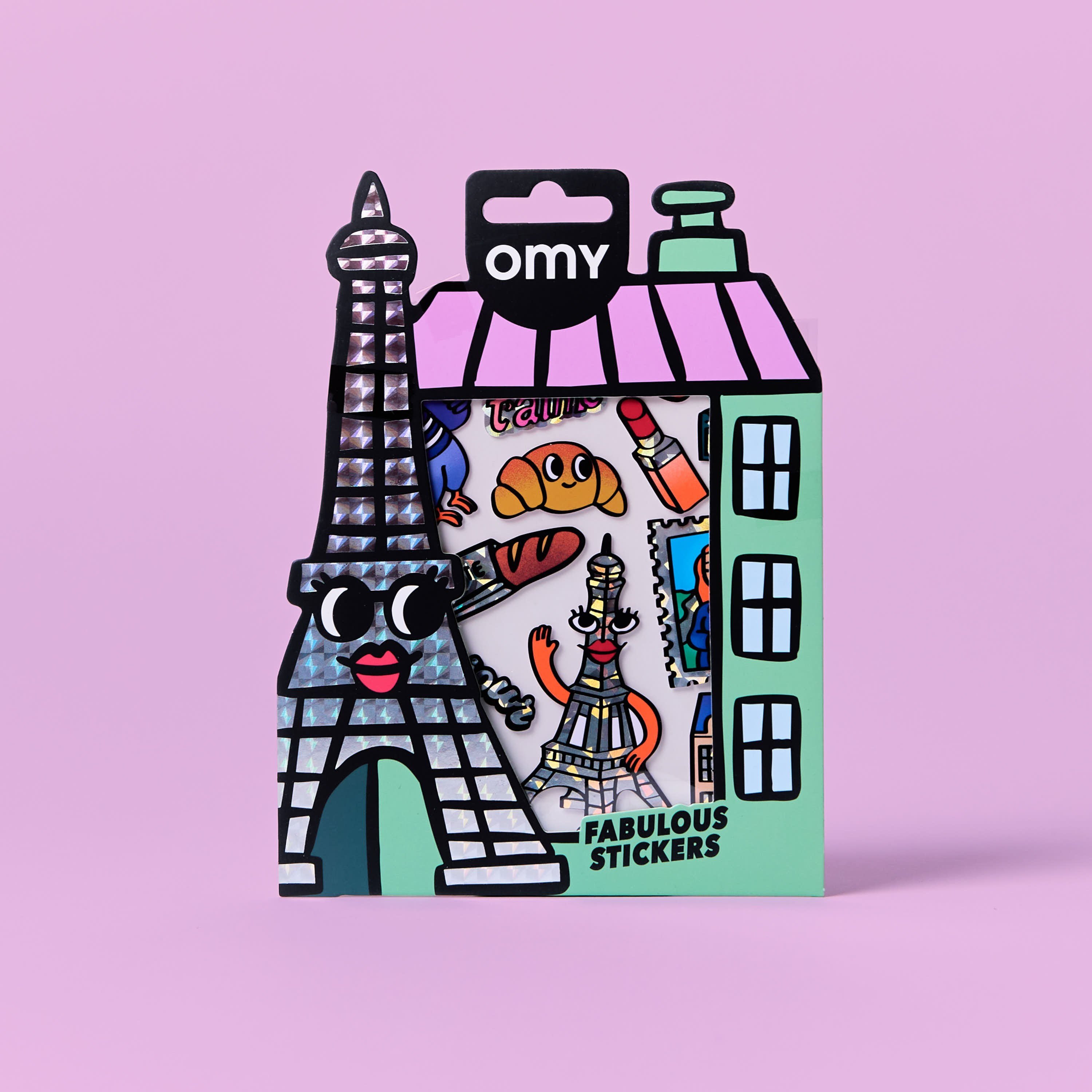 OMY Fabulous Vinil Çıkartmalar - Paris