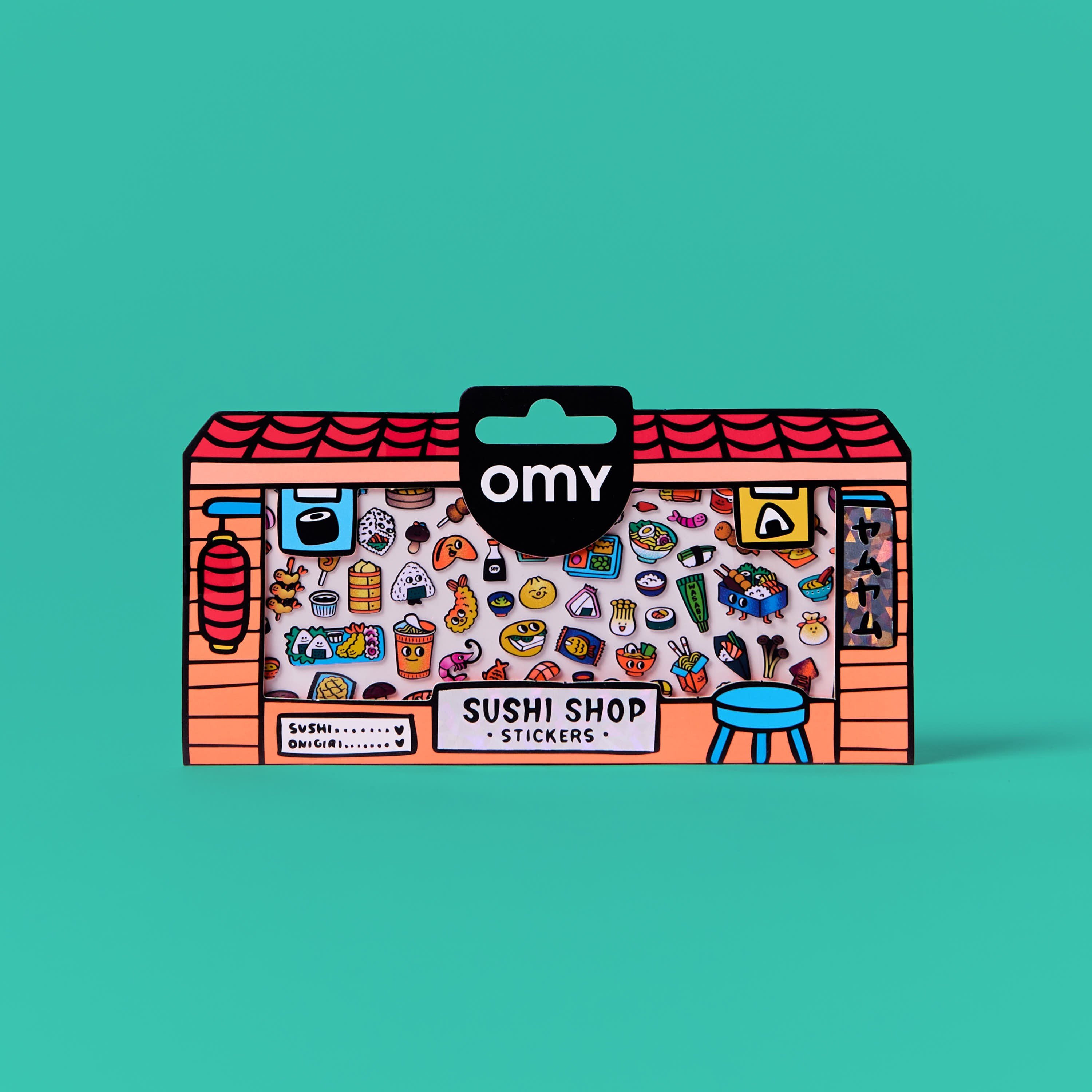 OMY Fabulous Vinil Çıkartmalar - Sushi Shop