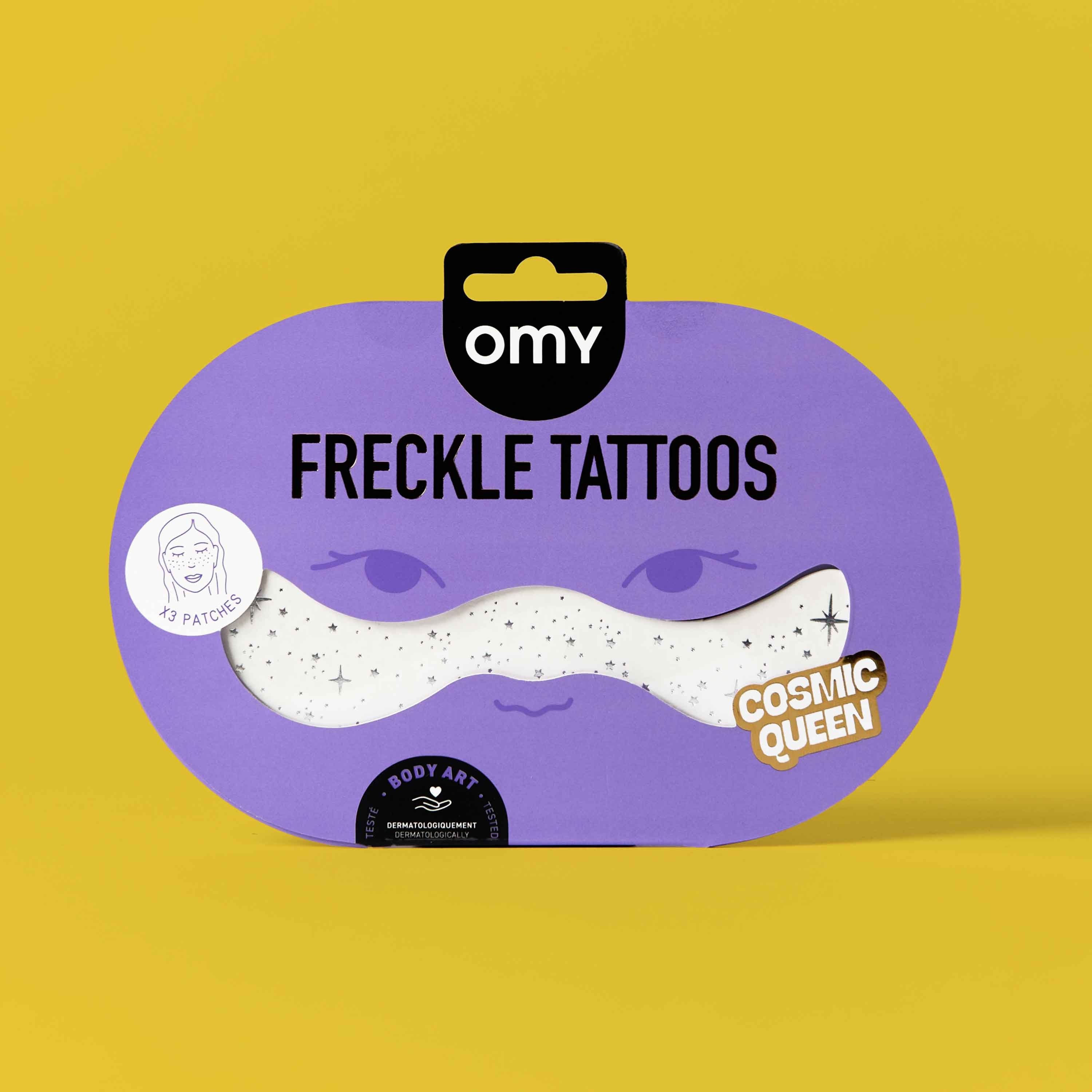 OMY Freckle Tattoos Çil Efektli Geçici Dövme- Cosmic Queen