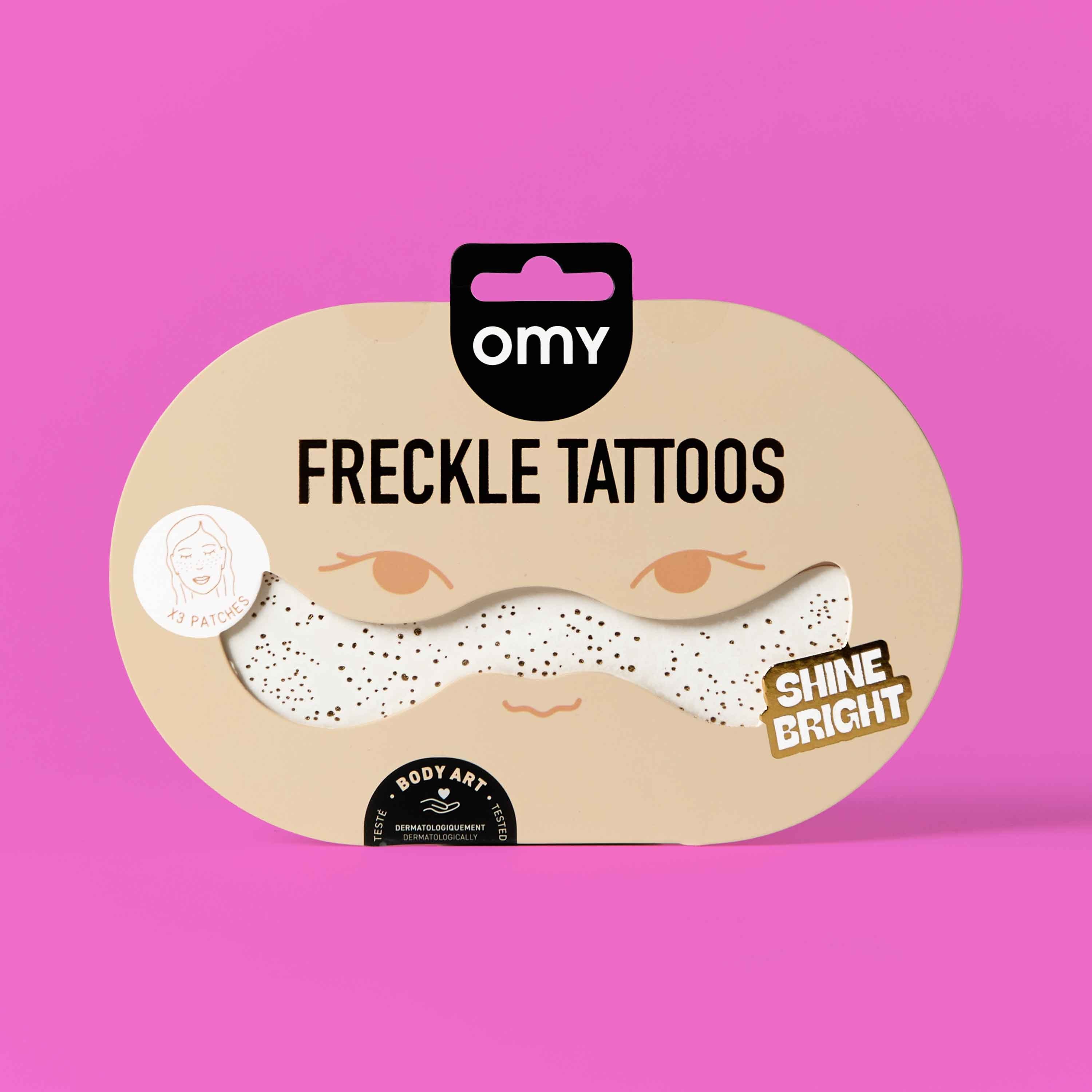 OMY Freckle Tattoos Çil Efektli Geçici Dövme - Shine Bright