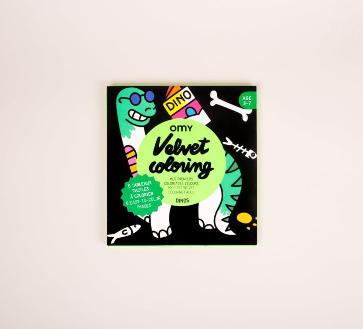 OMY Velvet Coloring / İlk Boyamalarım - Dinos