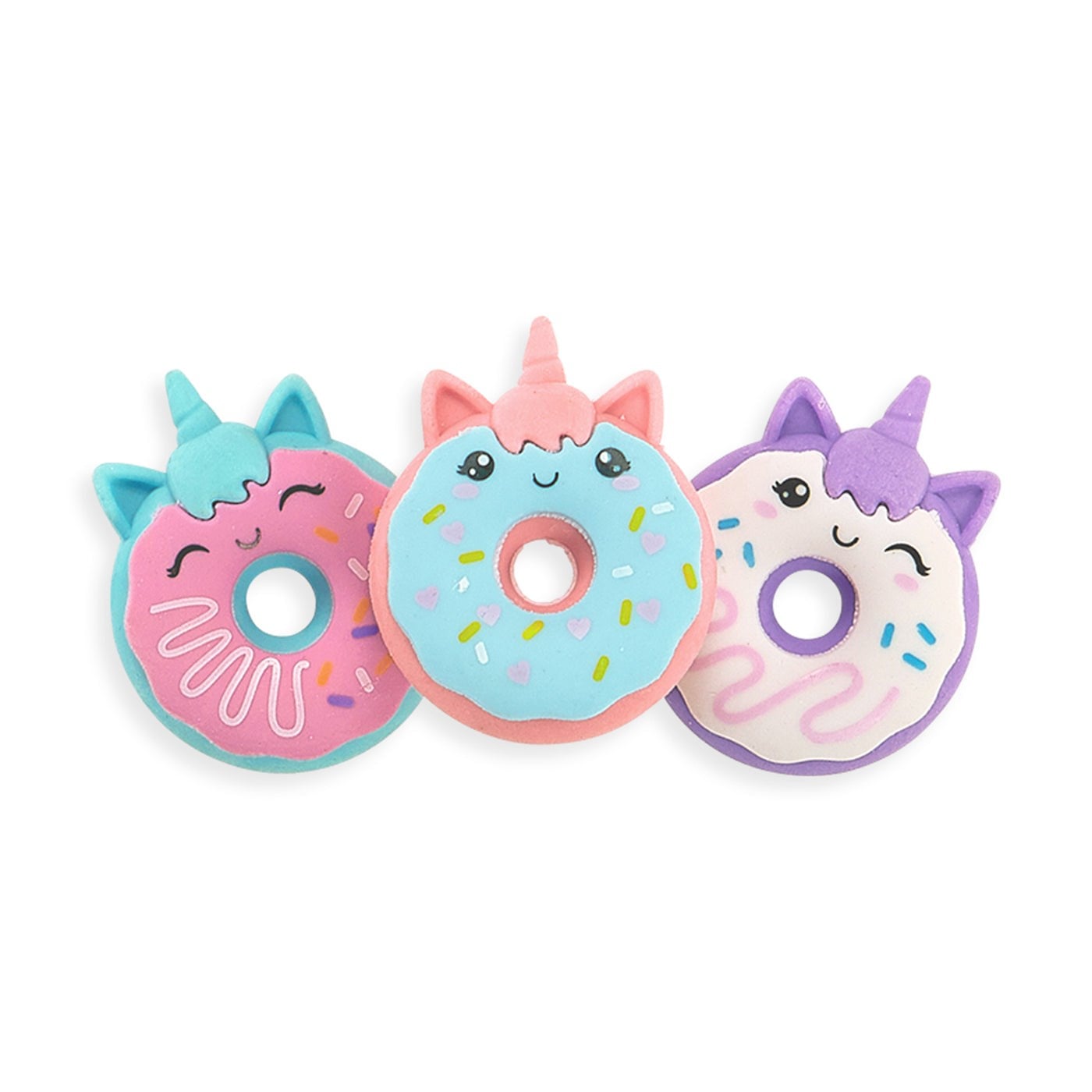 Ooly Magic Bakery Unicorn Donuts 3’lü Kokulu Silgi Seti