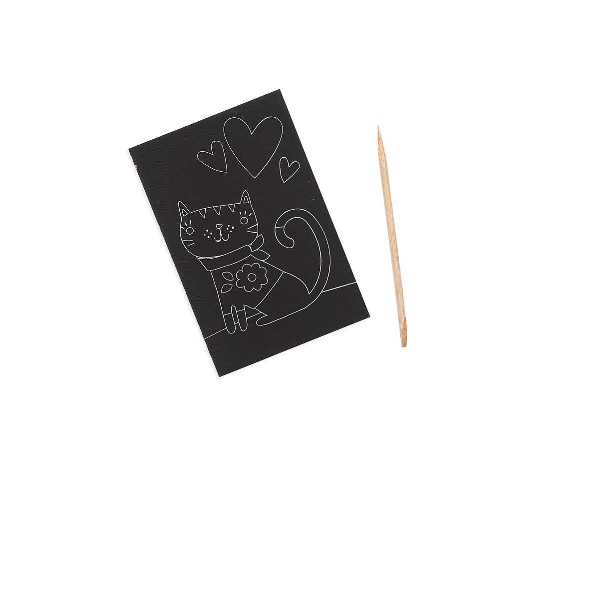 Ooly Mini Scratch & Scribble - Cutie Cats