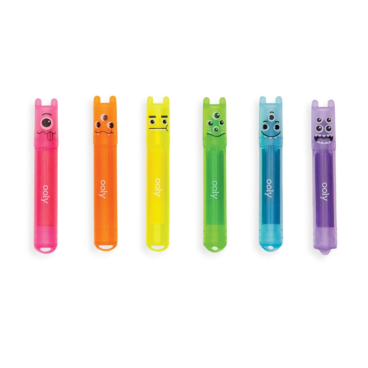 Ooly Monster Mini Kokulu 6'lı Highlighter