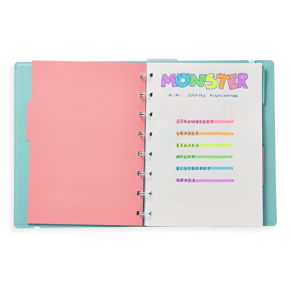 Ooly Monster Mini Kokulu 6'lı Highlighter