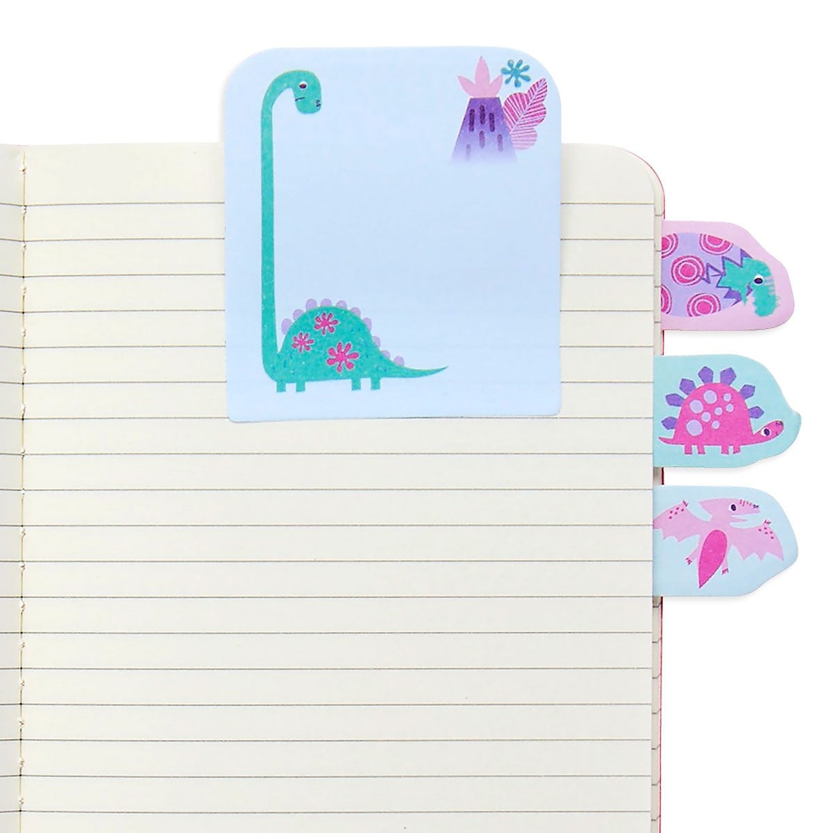 Ooly Note Pals Yapışkanlı Etiket Seti - Cute Dinos