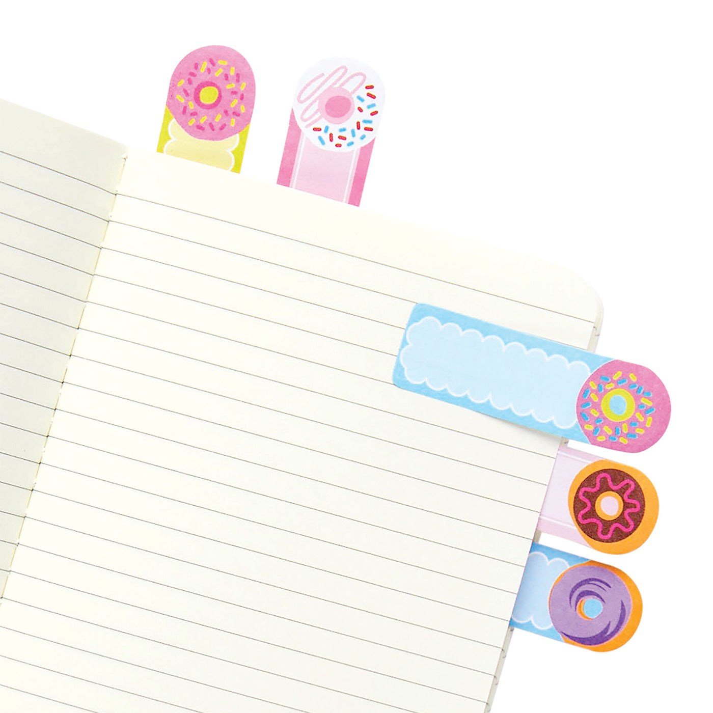 Ooly Note Pals Yapışkanlı Etiket Seti - Dainty Donuts
